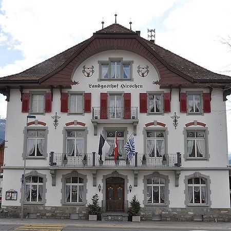 Hotel Hirschen Plaffeien Bagian luar foto